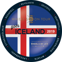 Logo Iceland 2019 wheels on tour