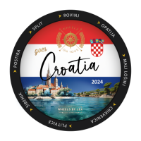 Logo wheels on tour goes Croatia 2024 B (Klein)